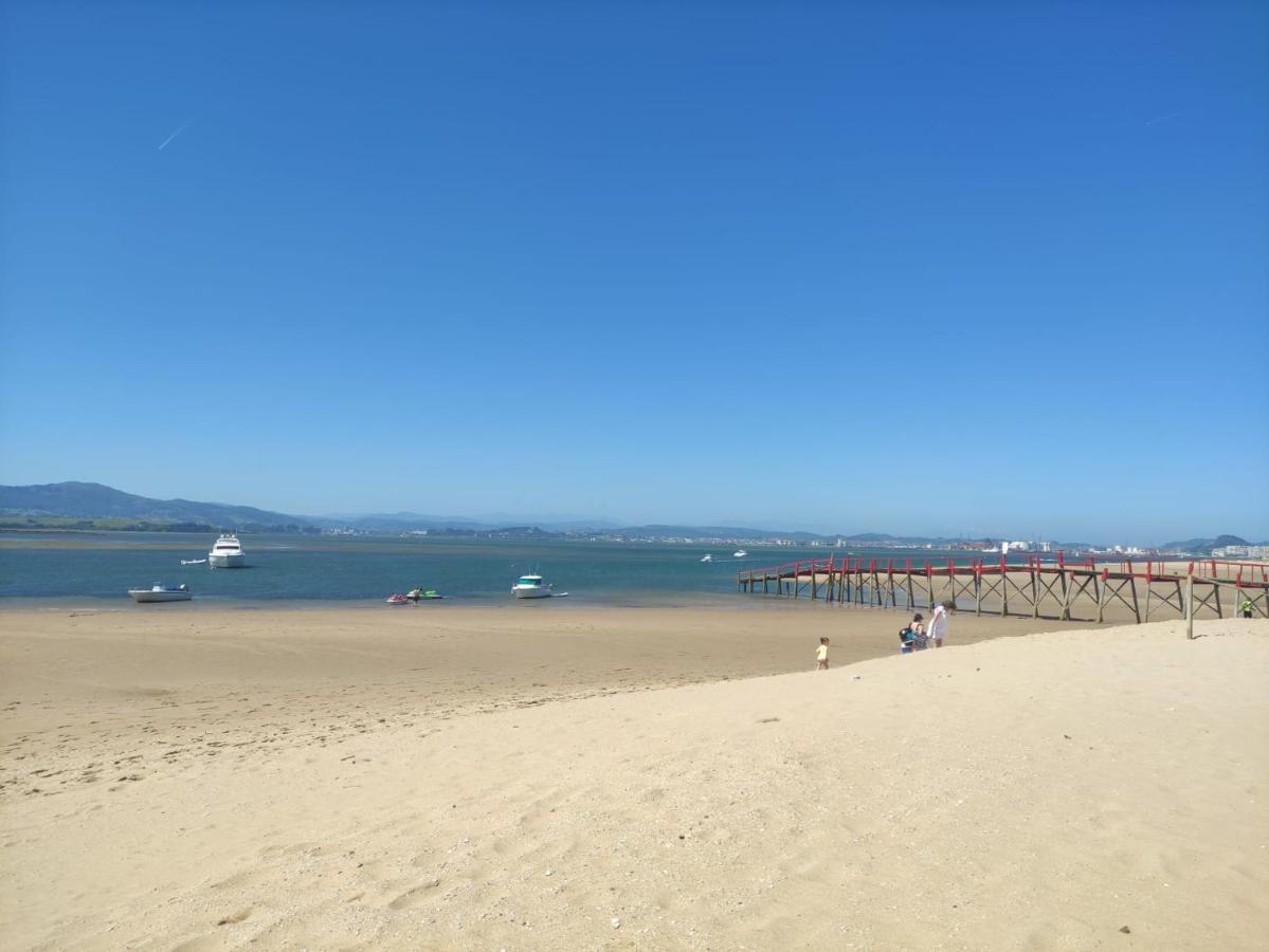 Apartamento En Somo Cerca De La Playa Totalmente Equipado - Somocubas Bagian luar foto